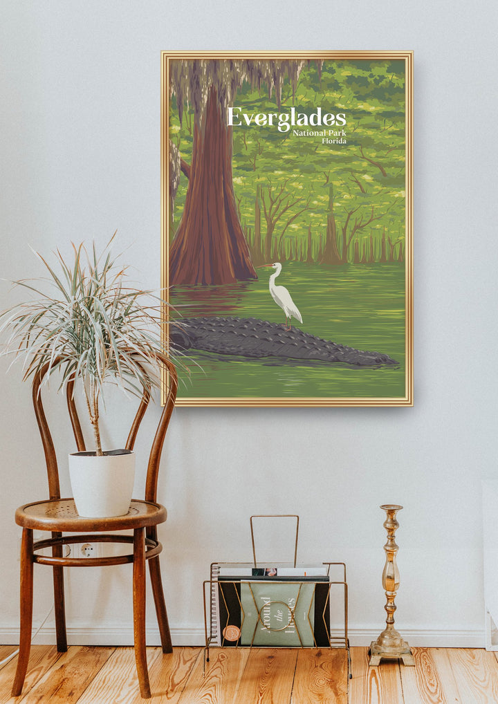 Everglades National Park Travel Poster