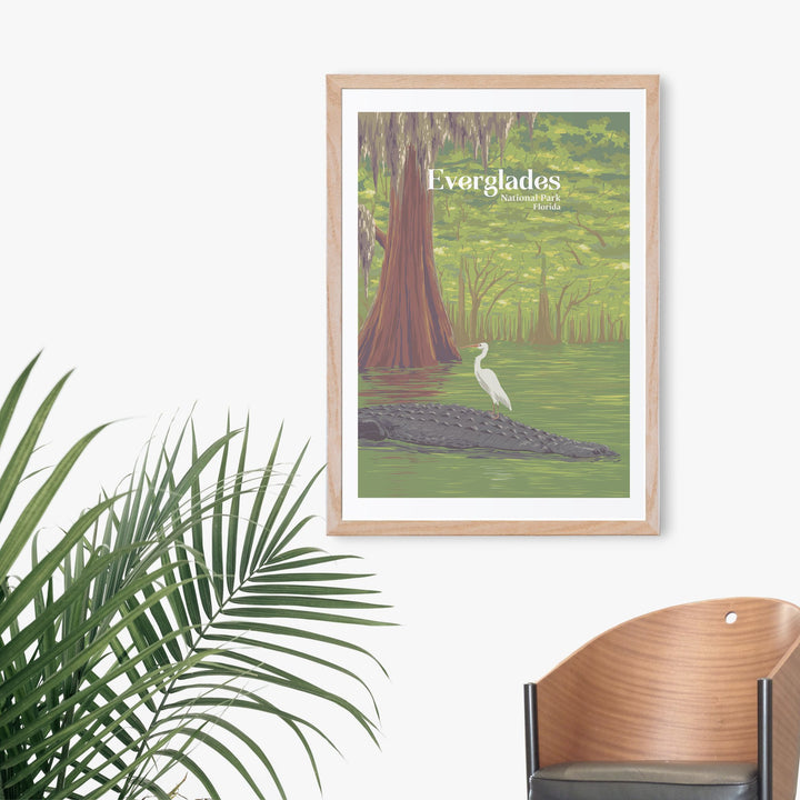 Everglades National Park Travel Poster