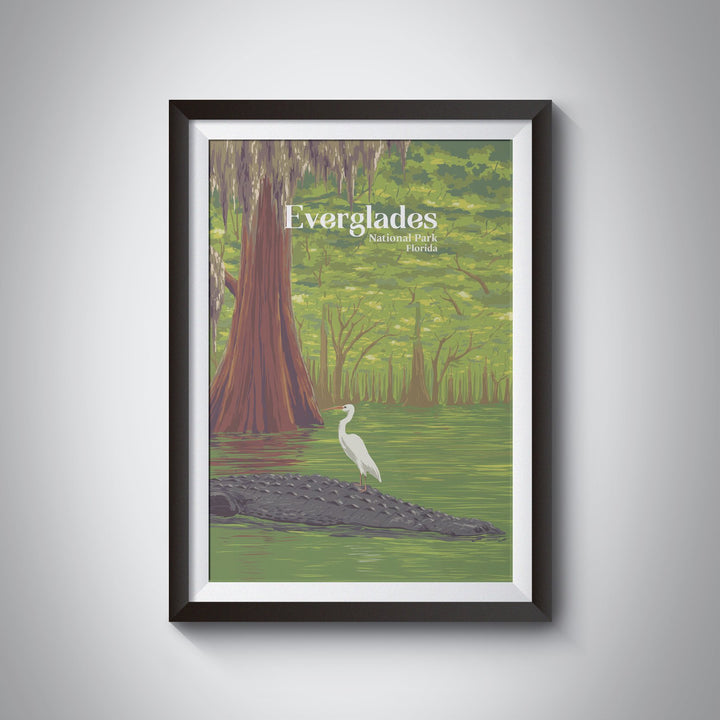 Everglades National Park Travel Poster