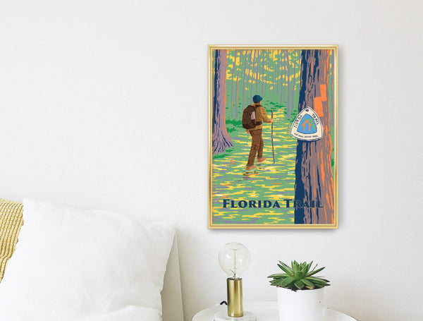 Florida Trail Travel Poster