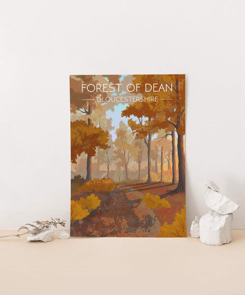 Forest Of Dean Travel Poster