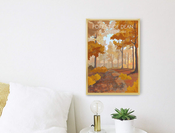 Forest Of Dean Travel Poster