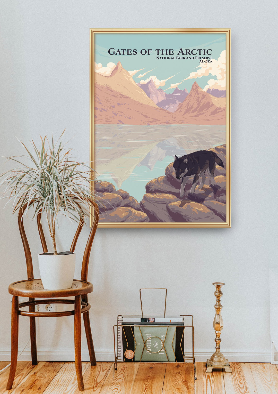 Gates of the Arctic National Park Travel Poster