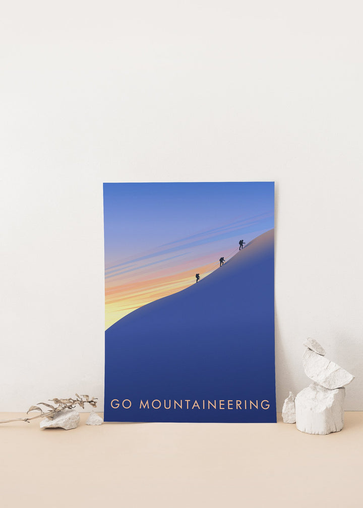 Go Mountaineering Travel Poster