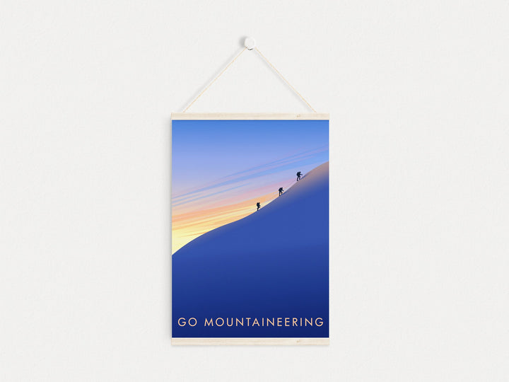 Go Mountaineering Travel Poster