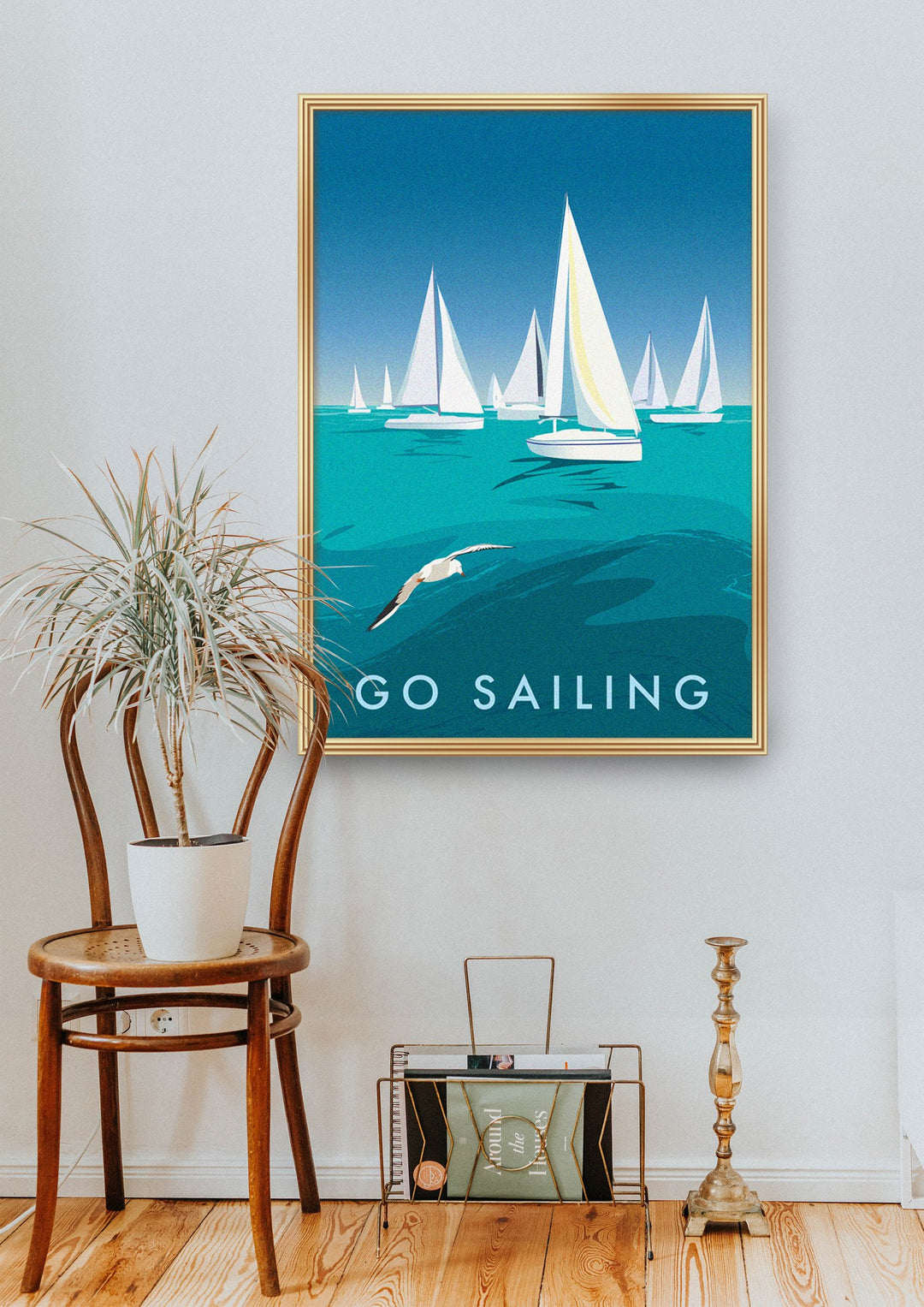 Go Sailing Travel Poster