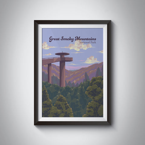 Great Smoky Mountains National Park Travel Poster
