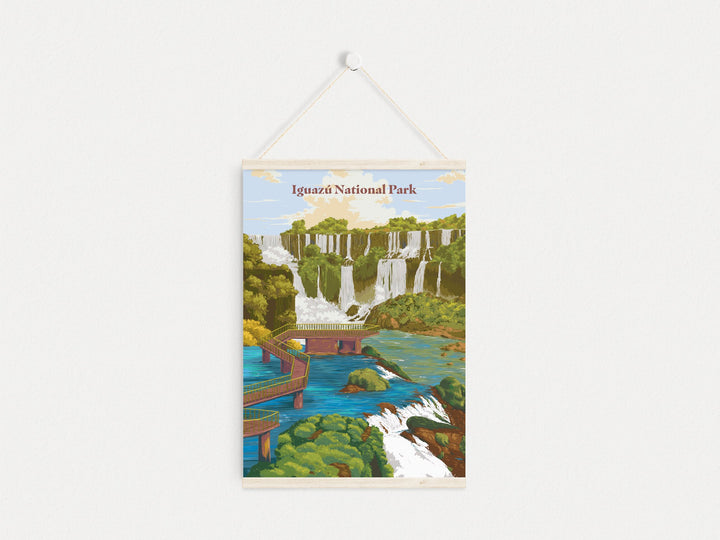 Iguazu National Park, Iguazu Falls Travel Poster