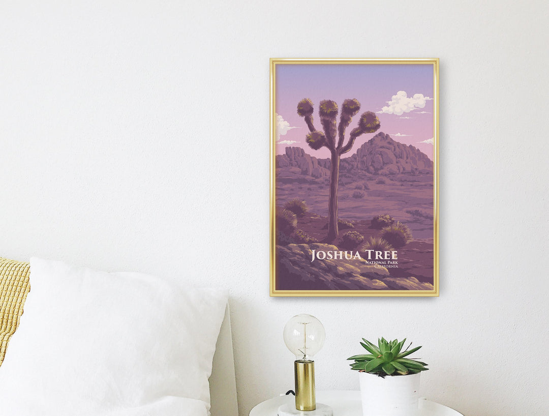 Joshua Tree National Park Travel Poster