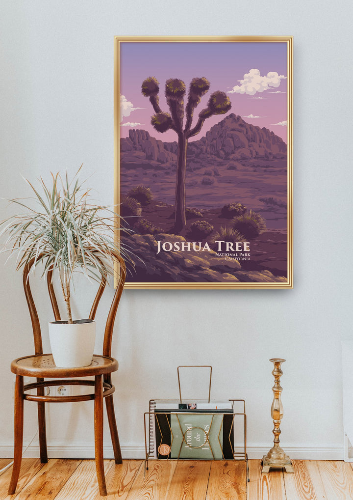 Joshua Tree National Park Travel Poster