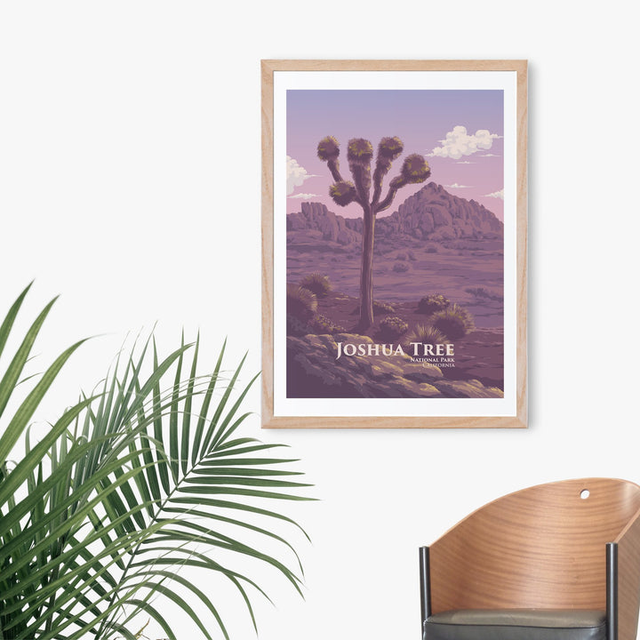 Joshua Tree National Park Travel Poster