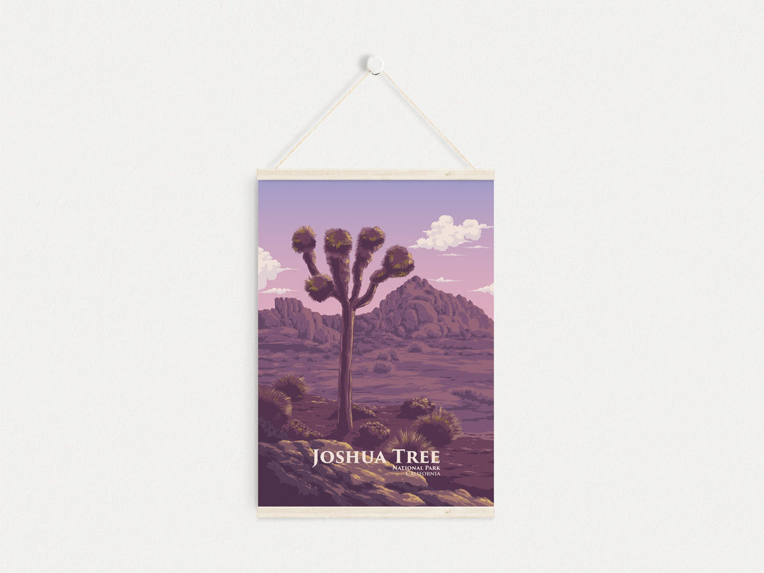 Joshua Tree National Park Travel Poster