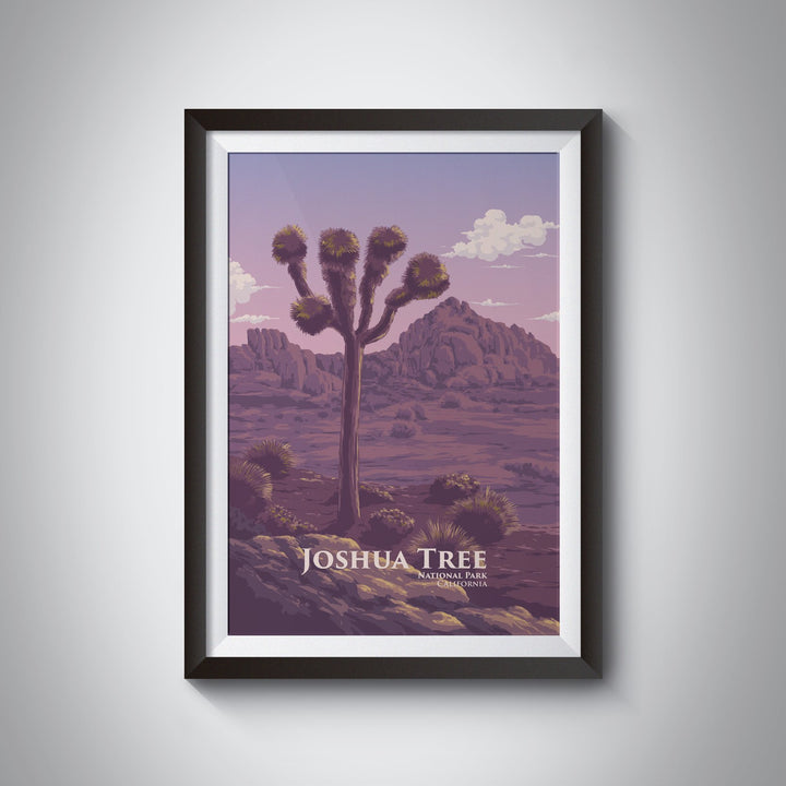 Joshua Tree National Park Travel Poster