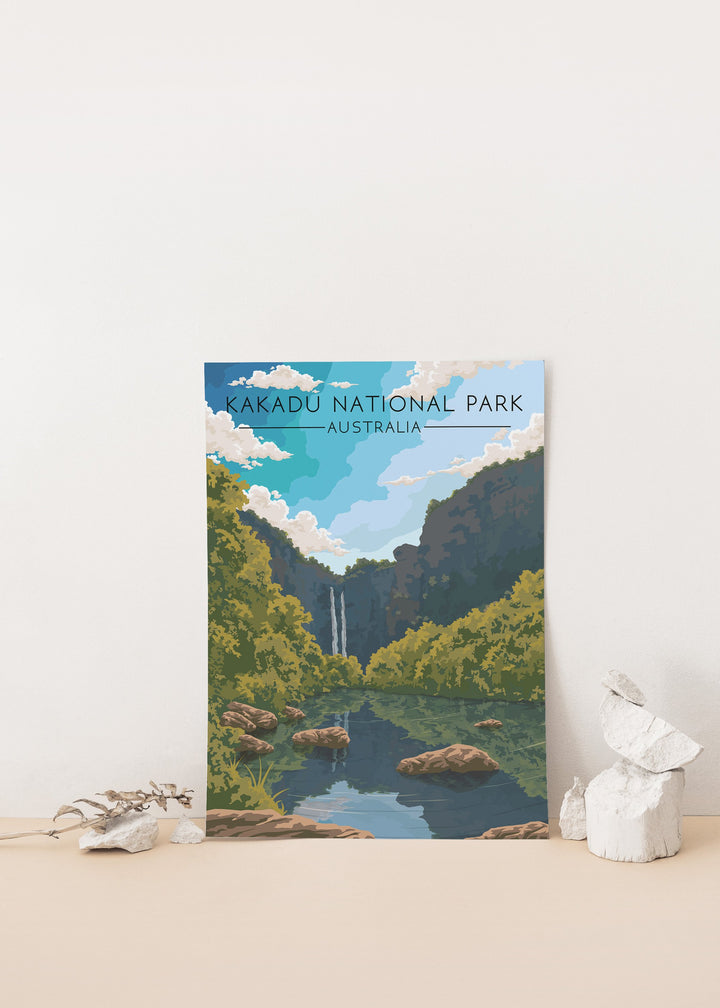 Kakadu National Park Australia Travel Poster