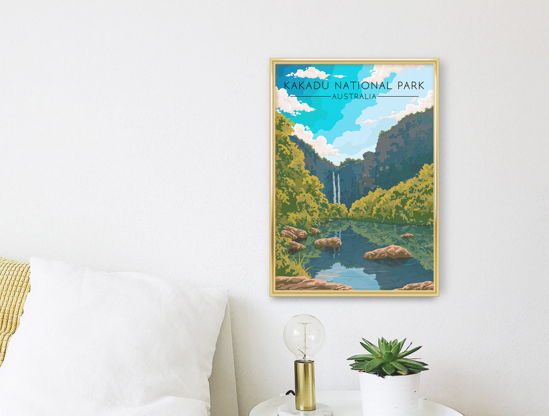 Kakadu National Park Australia Travel Poster