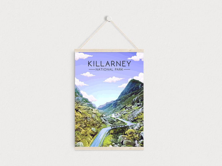 Killarney National Park Ireland Travel Poster