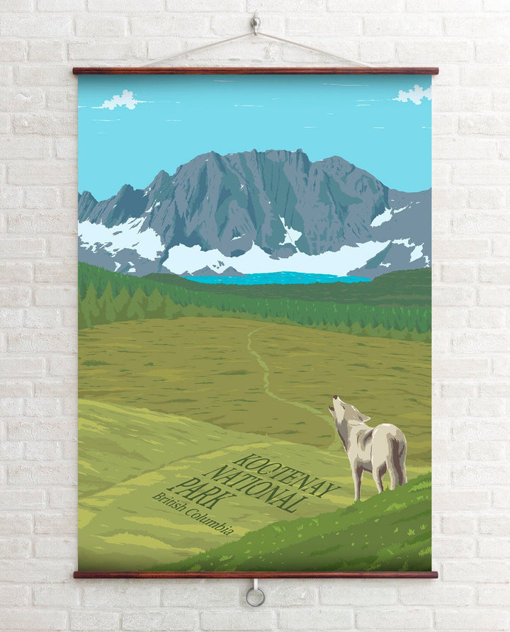 Kootenay National Park Travel Poster