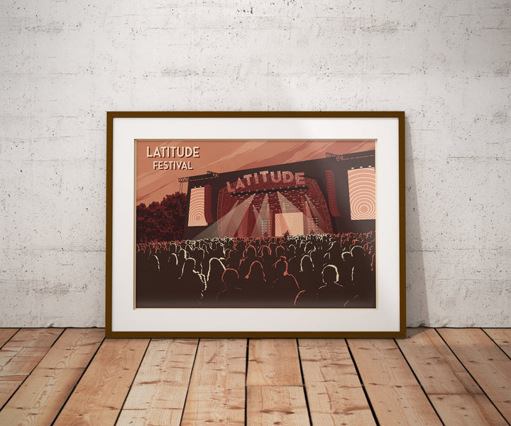 Latitude Festival Travel Poster