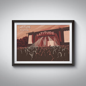 Latitude Festival Travel Poster