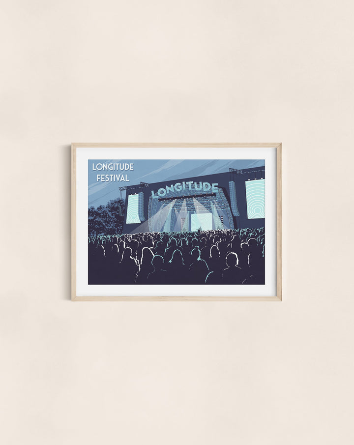 Longitude Festival Travel Poster