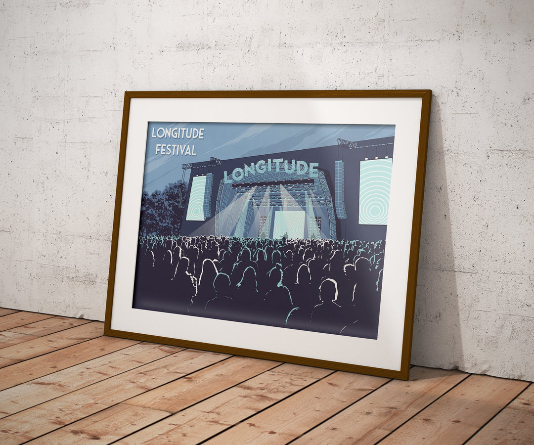 Longitude Festival Travel Poster