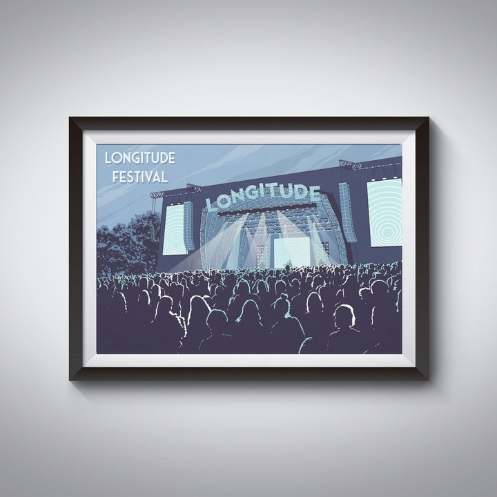 Longitude Festival Travel Poster