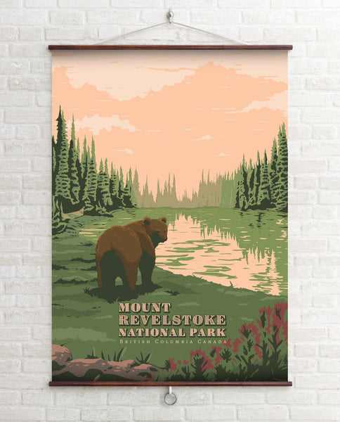 Mount Revelstoke National Park Travel Poster