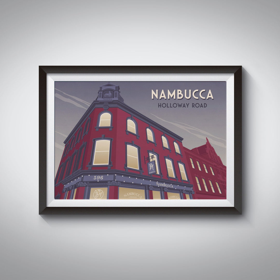 Nambucca Holloway Road London Travel Poster