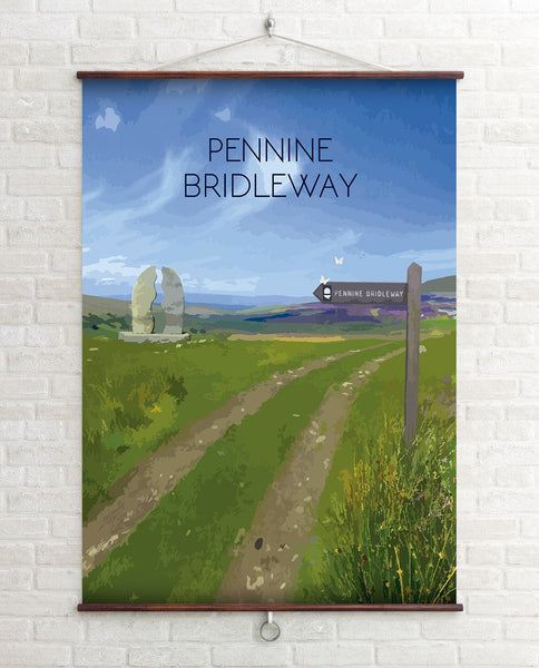 Pennine Bridleway National Trail Travel Poster