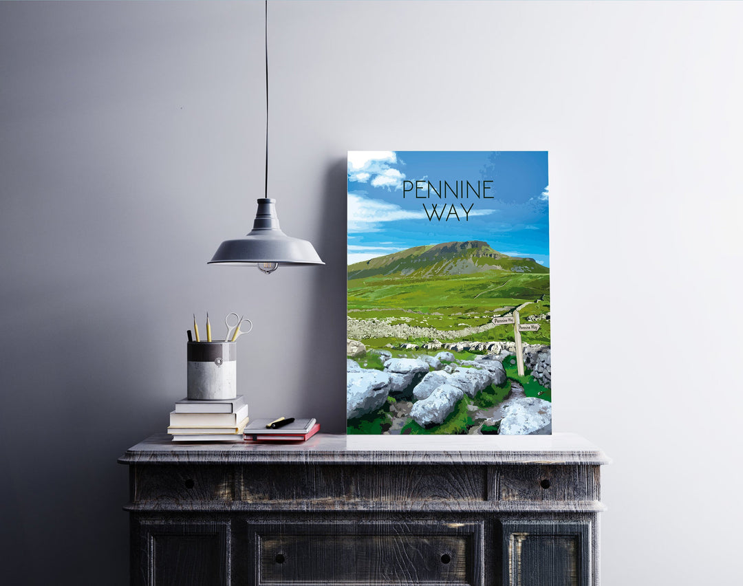 Pennine Way National Trail Travel Poster