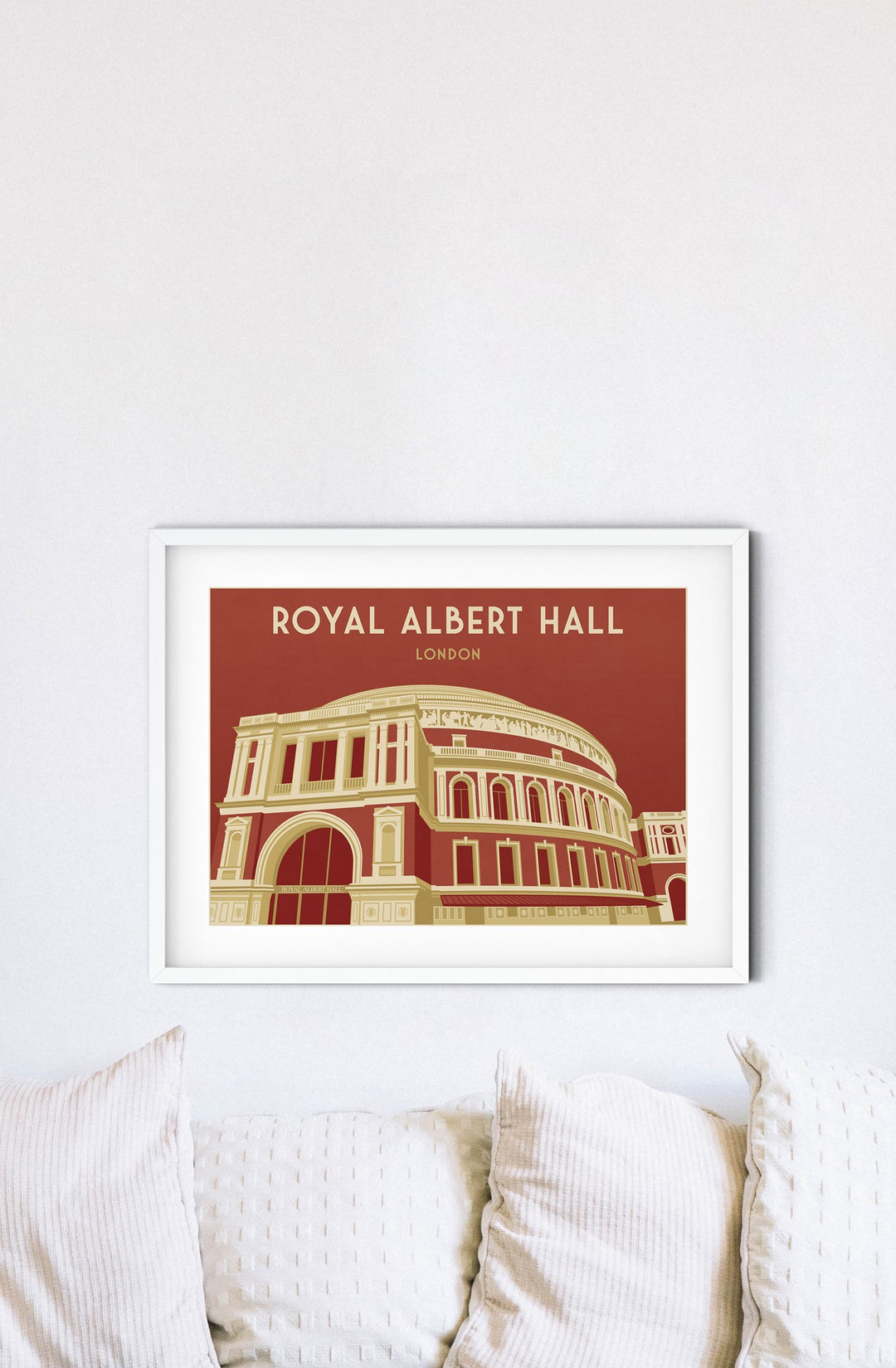 Royal Albert Hall London Travel Poster