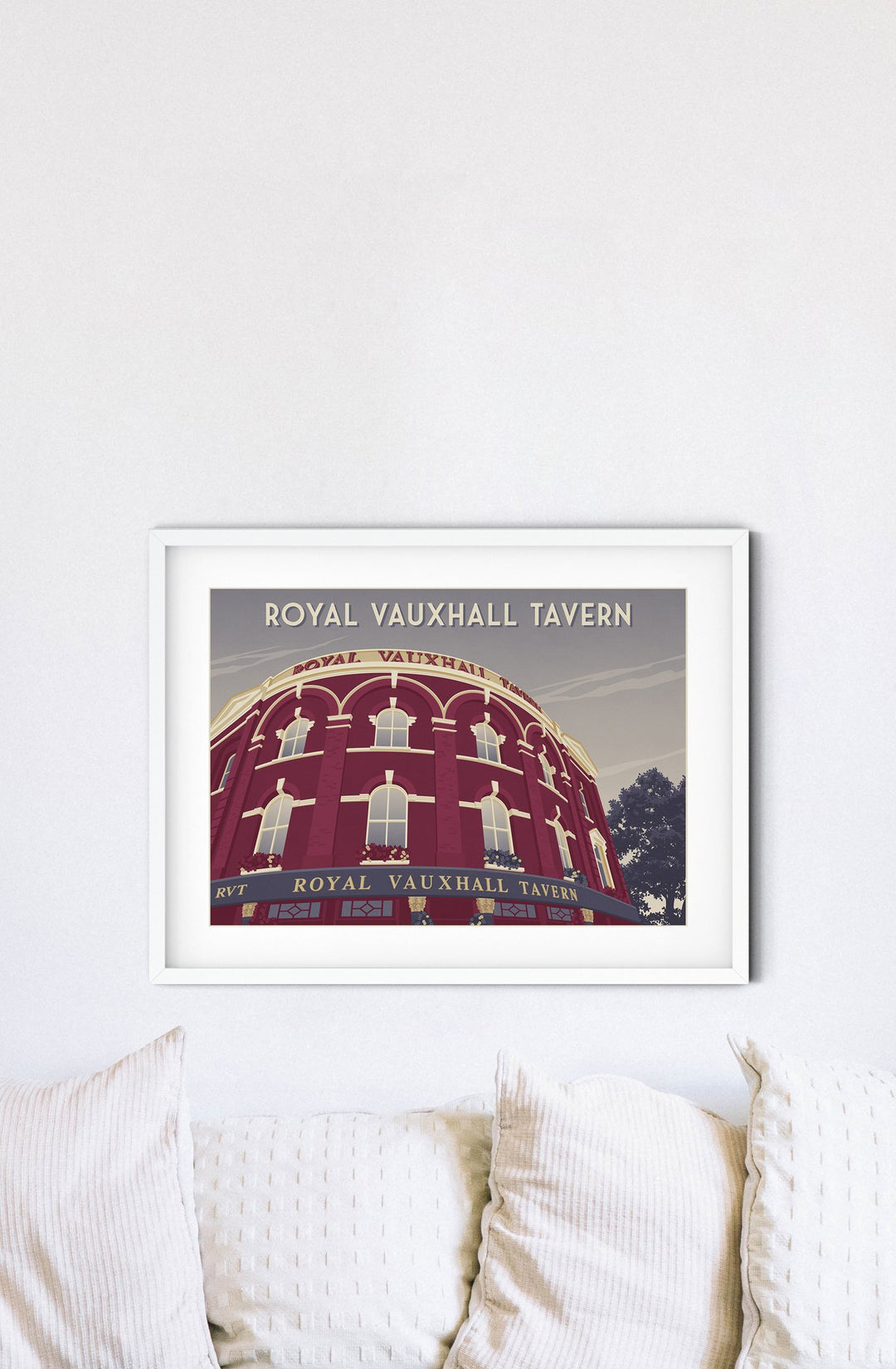 Royal Vauxhall Tavern London Travel Poster