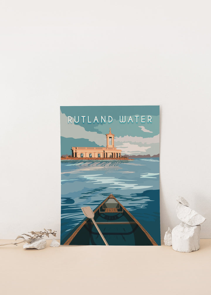 Rutland Water Travel Poster