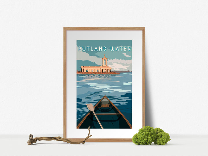 Rutland Water Travel Poster