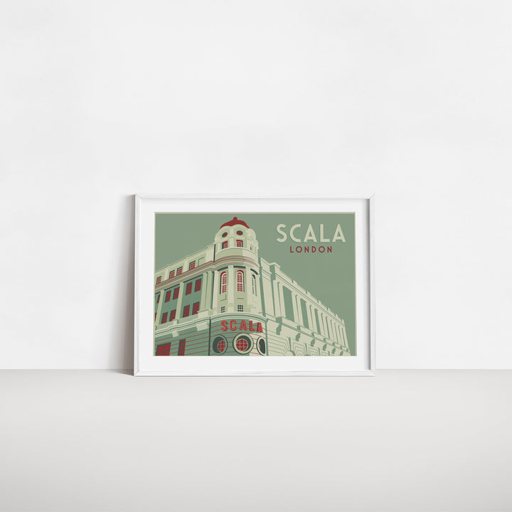 Scala London Travel Poster