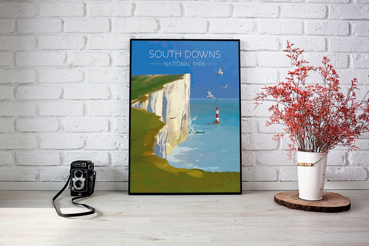 South Downs National Park Travel Poster