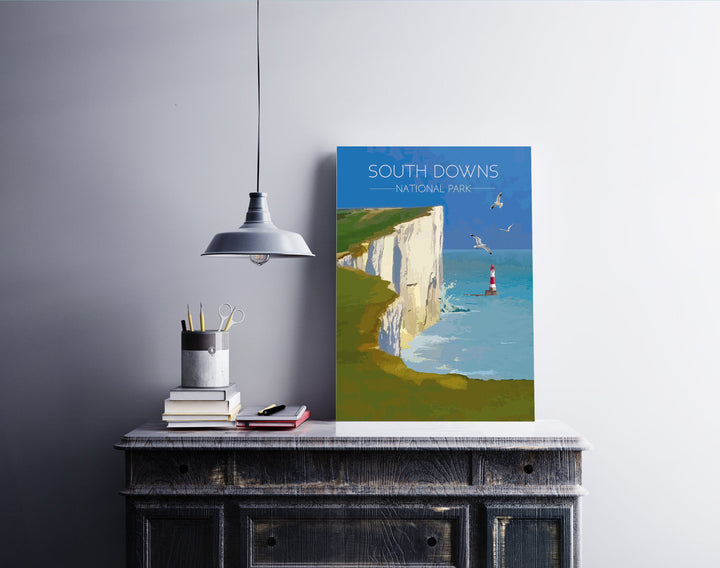 South Downs National Park Travel Poster