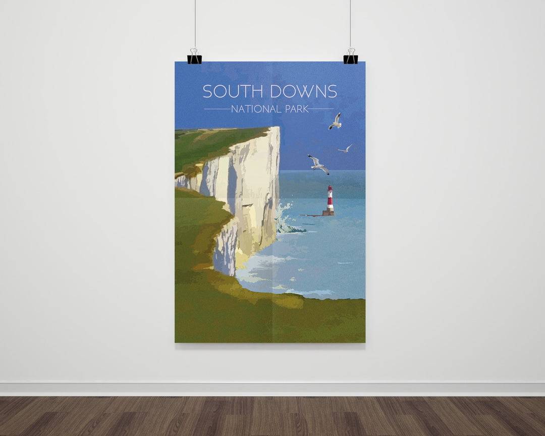 South Downs National Park Travel Poster