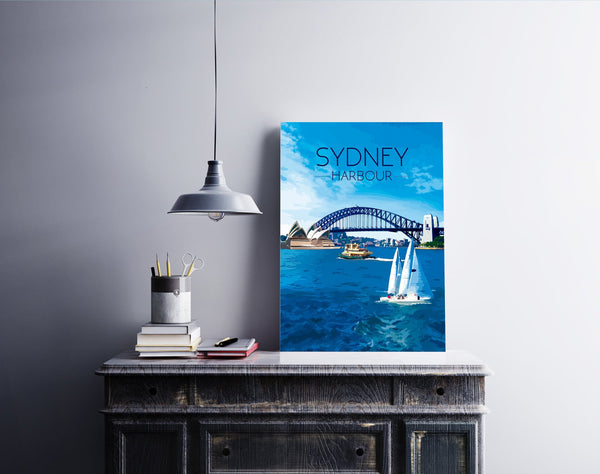 Sydney Harbour Travel Poster
