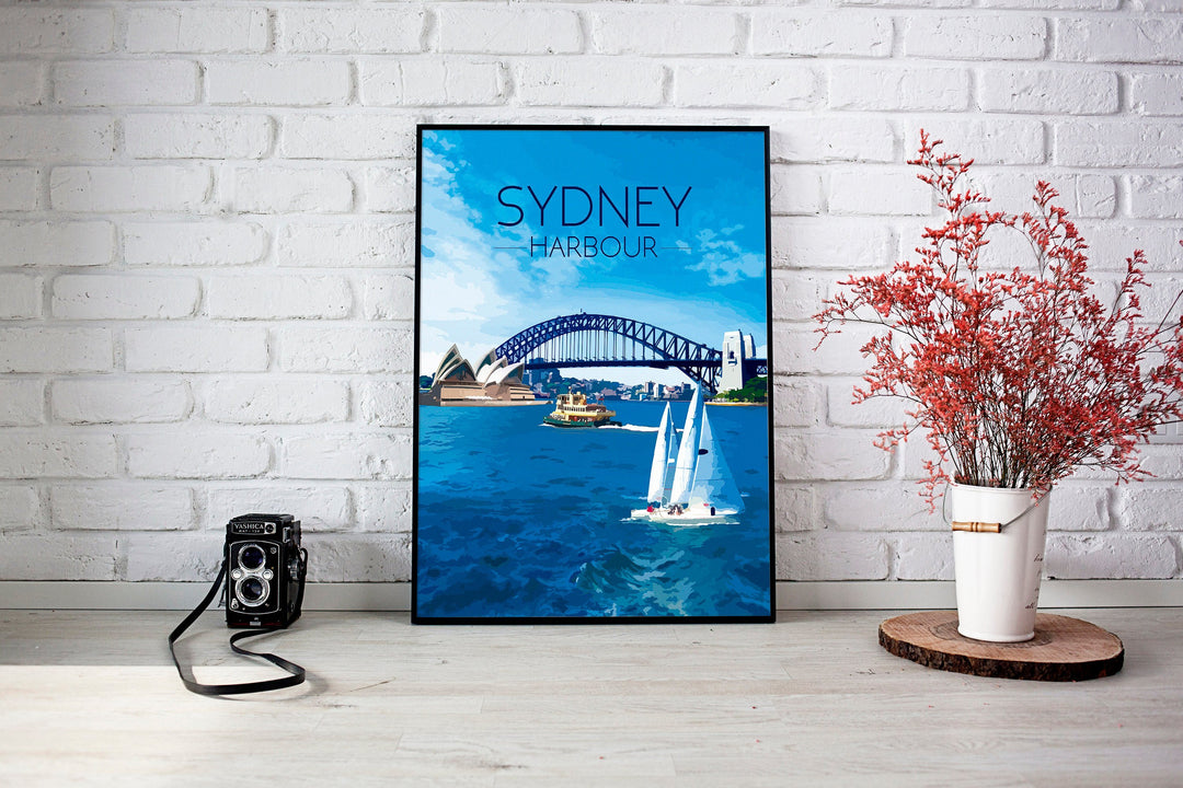 Sydney Harbour Travel Poster