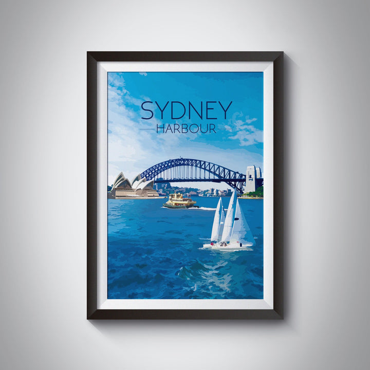 Sydney Harbour Travel Poster