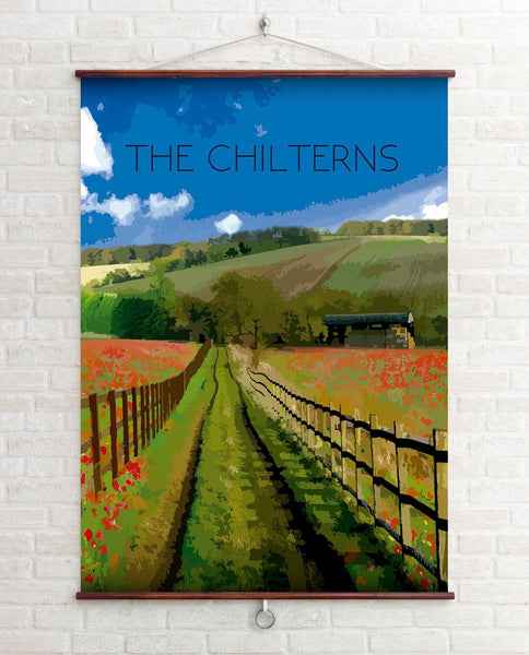 The Chilterns Travel Poster