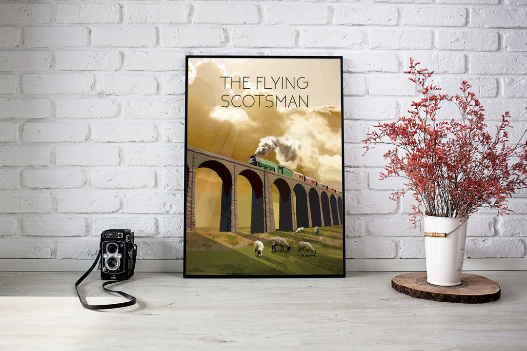 The Flying Scotsman Travel Poster