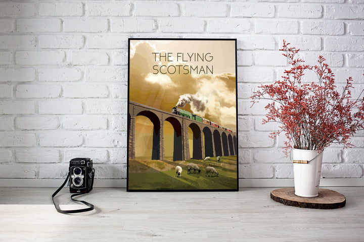 The Flying Scotsman Travel Poster