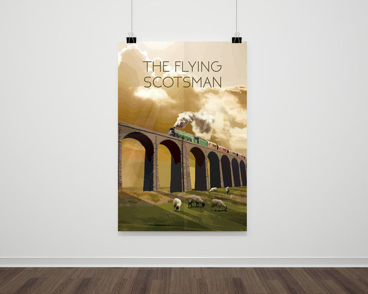 The Flying Scotsman Travel Poster