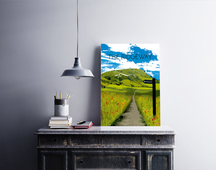 The Ridgeway National Trail Travel Poster