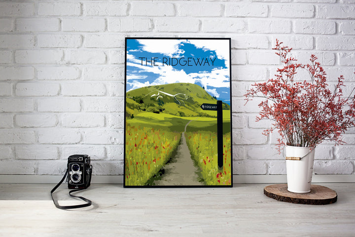 The Ridgeway National Trail Travel Poster