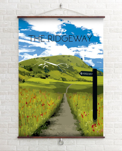 The Ridgeway National Trail Travel Poster