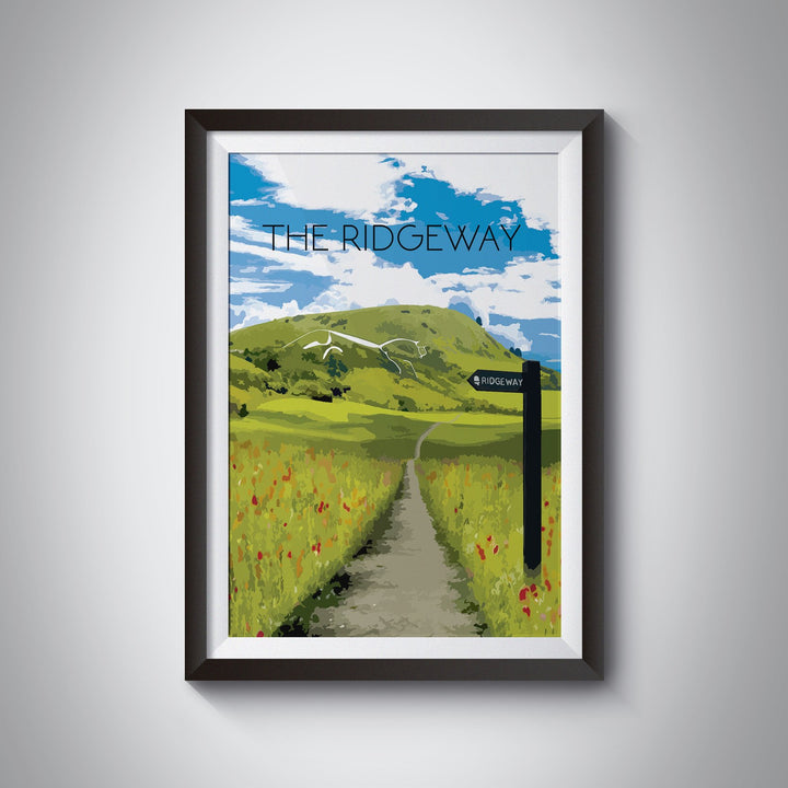 The Ridgeway National Trail Travel Poster