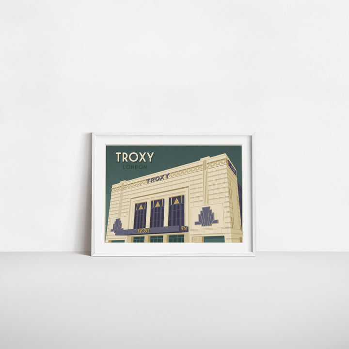 Troxy London Travel Poster